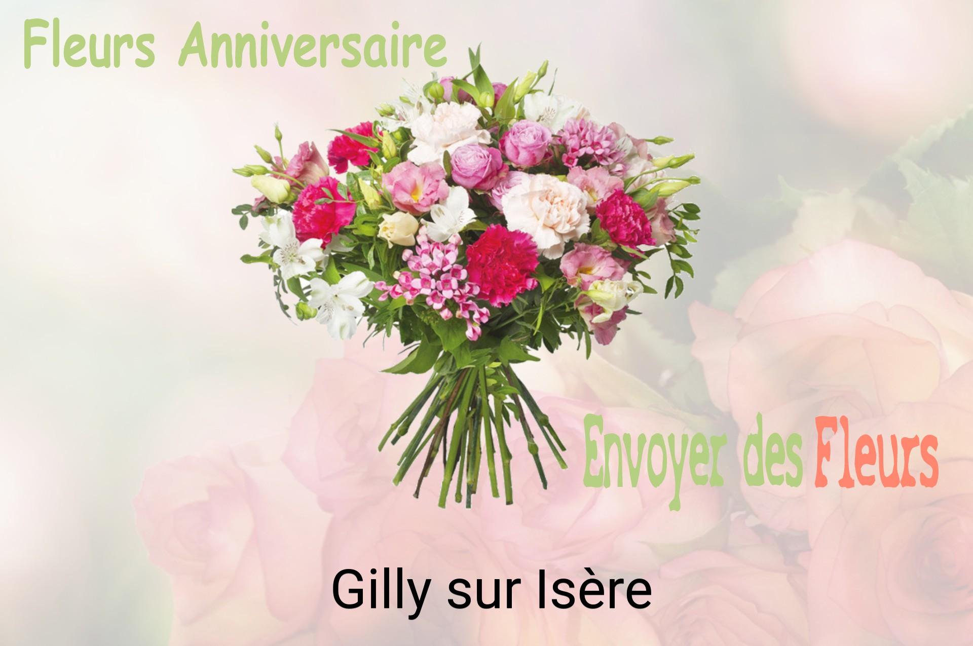 Bouquet de fleurs d’anniversaire livré à Gilly-sur-Isère