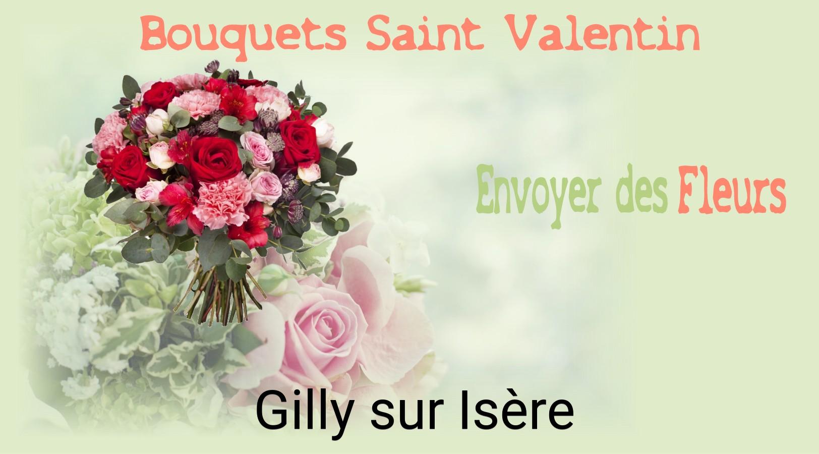 Roses de Saint-Valentin livrées à Gilly-sur-Isère